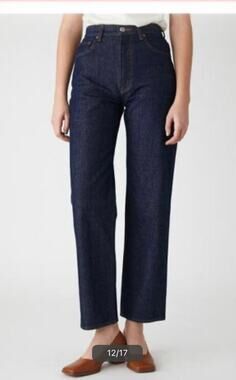 MOUSSY Plain Jeans Straight One Wash Size 29 Made in Japan $350 MSRP